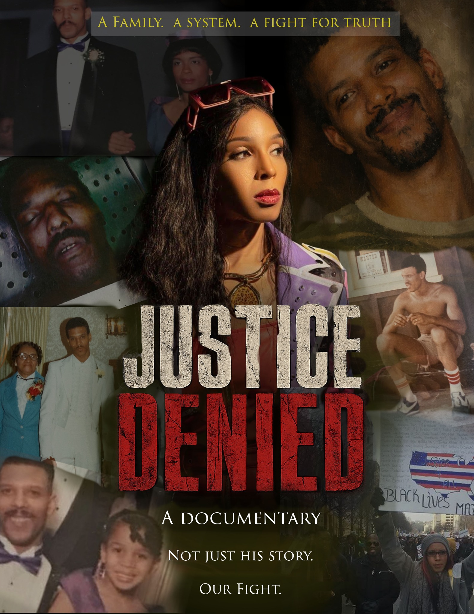 Justice Denied documentary film cover